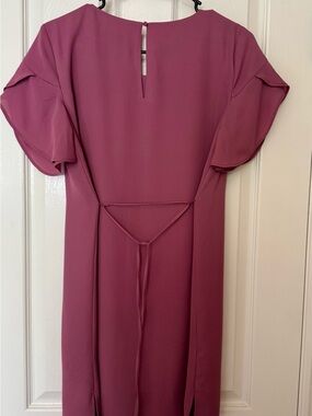 LOFT - Mauve Tie-Back Dress